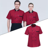 Maxbell Work Uniform Breathable Sweat Absorption Universal for Cooking Chef Waiter