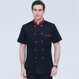 Maxbell Work Uniform Breathable Sweat Absorption Universal for Cooking Chef Waiter