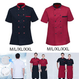 Maxbell Work Uniform Breathable Sweat Absorption Universal for Cooking Chef Waiter