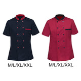 Maxbell Work Uniform Breathable Sweat Absorption Universal for Cooking Chef Waiter