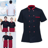 Maxbell Work Uniform Breathable Sweat Absorption Universal for Cooking Chef Waiter