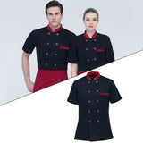 Maxbell Work Uniform Breathable Sweat Absorption Universal for Cooking Chef Waiter