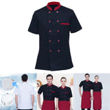 Maxbell Work Uniform Breathable Sweat Absorption Universal for Cooking Chef Waiter