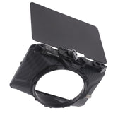 Maxbell Lightweight Mini Matte Box for Mirrorless DSLR Cameras Lens Hood Cold Boots