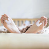 Maxbell 2x U Shaped Felt Callus Pads Reduce Foot Pain Comfortable  White