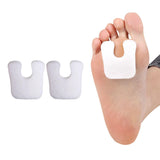 Maxbell 2x U Shaped Felt Callus Pads Reduce Foot Pain Comfortable  White