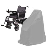Maxbell Wheelchair Cover Durable Mobility Scooter Cover Lightweight for Outdoor 100x75x100cm Gray