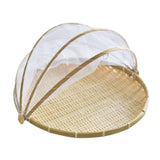 Maxbell Food Serving Tent Basket Dustproof Mesh Net Cover for Home Fruit Picnic L