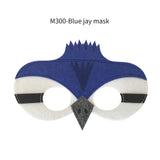 Maxbell Adjustable Kids Wing Mask Set Costume Fancy Dress Child for Party Christmas Style A