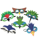 Maxbell Adjustable Kids Wing Mask Set Costume Fancy Dress Child for Party Christmas Style A