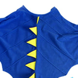 Maxbell Dragon Costume Cloak for Dinosaur Dress up Toys Birthday Party blue