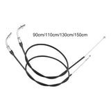 Maxbell 2x Motorcycle Throttle Cable Wire for Harley XL883 XL1200 x48 02-2014 90cm