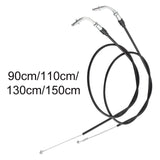 Maxbell 2x Motorcycle Throttle Cable Wire for Harley XL883 XL1200 x48 02-2014 90cm