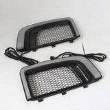 Maxbell Fairing Lower Grills LED Turn Signal Lights Fit for Harley Touring