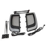 Maxbell Fairing Lower Grills LED Turn Signal Lights Fit for Harley Touring