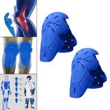 Maxbell 2Pcs Knee Protector Protection Insurance for Hockey Rollerblading Football