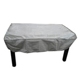 Maxbell Foosball Table Cover Dustproof Waterproof with Drawstring for Indoor Outdoor Silver