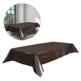Maxbell Table Protective Cover 7/8/9ft PU Leather Universal for Study Snooker Table Brown