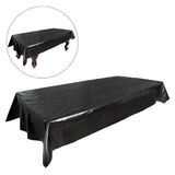 Maxbell Table Protective Cover 7/8/9ft PU Leather Universal for Study Snooker Table Black