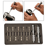 Maxbell Precision Screwdriver Set 11 in 1 Repair Tool Kits for Tablet Jewelry Laptop