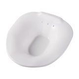 Maxbell Sitz Bath Over The Toilet Squat Free Toilet Seat for Pregnant Women White