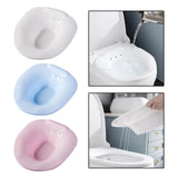 Maxbell Sitz Bath Over The Toilet Squat Free Toilet Seat for Pregnant Women White