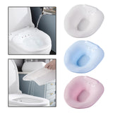 Maxbell Sitz Bath Over The Toilet Squat Free Toilet Seat for Pregnant Women White