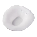 Maxbell Sitz Bath Over The Toilet Squat Free Toilet Seat for Pregnant Women White