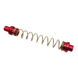 Maxbell Motorcycle Brakes Springs Retractable Alloy Head for Most Motorbikes Red