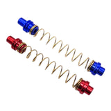 Maxbell Motorcycle Brakes Springs Retractable Alloy Head for Most Motorbikes Red