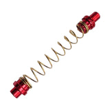 Maxbell Motorcycle Brakes Springs Retractable Alloy Head for Most Motorbikes Red