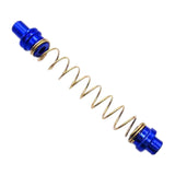 Maxbell Motorcycle Brakes Springs Retractable Alloy Head for Most Motorbikes Blue