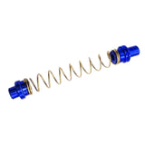 Maxbell Motorcycle Brakes Springs Retractable Alloy Head for Most Motorbikes Blue