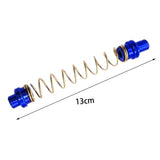 Maxbell Motorcycle Brakes Springs Retractable Alloy Head for Most Motorbikes Blue