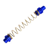 Maxbell Motorcycle Brakes Springs Retractable Alloy Head for Most Motorbikes Blue