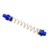 Maxbell Motorcycle Brakes Springs Retractable Alloy Head for Most Motorbikes Blue