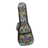 Maxbell Ukulele Case Bag Thick Dustproof Shockproof with Handle for Concert 23 inch