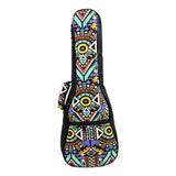 Maxbell Ukulele Case Bag Thick Dustproof Shockproof with Handle for Concert 23 inch