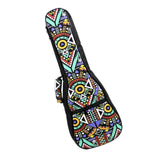 Maxbell Ukulele Case Bag Thick Dustproof Shockproof with Handle for Concert 23 inch