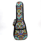 Maxbell Ukulele Case Bag Thick Dustproof Shockproof with Handle for Concert 23 inch