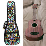 Maxbell Ukulele Case Bag Thick Dustproof Shockproof with Handle for Concert 23 inch