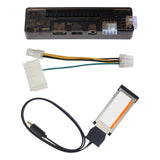 Maxbell EXP Gdc Independent Video Card Dock Pci-E x16 Extended 12V DC for Notebook Expresscard