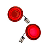 Maxbell Flashing LED Turn Signal Lights Accessories Replacement for Harley Red