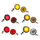 Maxbell Flashing LED Turn Signal Lights Accessories Replacement for Harley Yellow