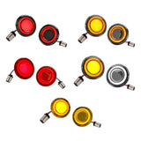 Maxbell Flashing LED Turn Signal Lights Accessories Replacement for Harley Yellow