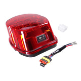 Maxbell LED Rear Tail Light Rear Brake Lamp Signal Light for Harley XL Fxlr Red