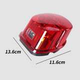 Maxbell LED Rear Tail Light Rear Brake Lamp Signal Light for Harley XL Fxlr Red