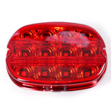 Maxbell LED Rear Tail Light Rear Brake Lamp Signal Light for Harley XL Fxlr Red