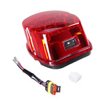 Maxbell LED Rear Tail Light Rear Brake Lamp Signal Light for Harley XL Fxlr Red