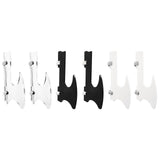 Maxbell Wall Mounted Katana Sword Stand Universal Acrylic Home Decor Collection clear
